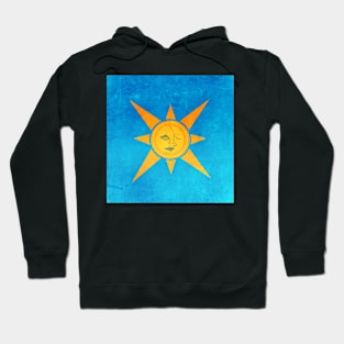 "Sun Shining/Moon Sleeping" symbol design products Hoodie